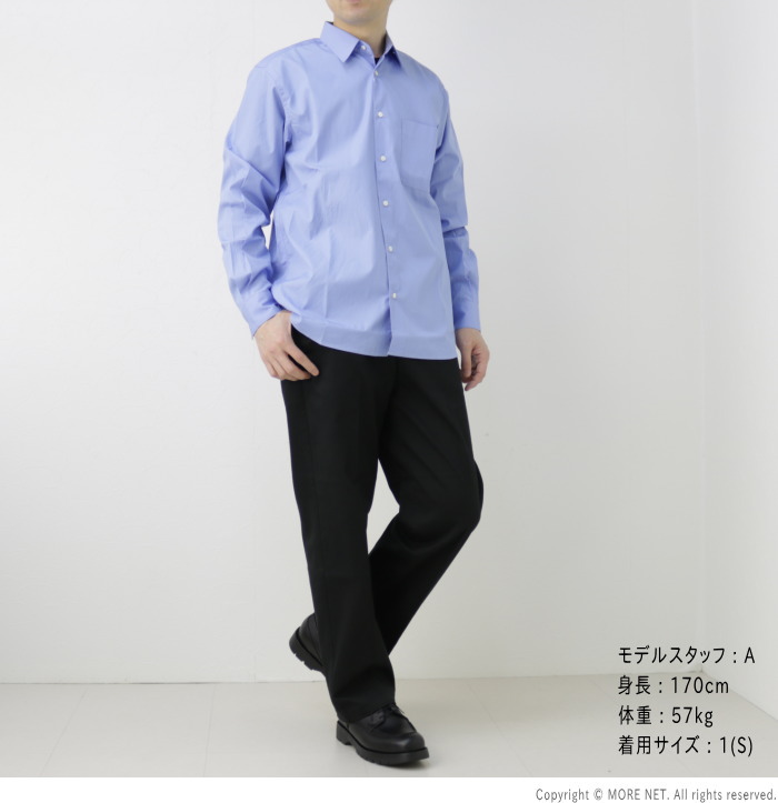 マニュアルアルファベット Manual Alphabet ハイカウントタイプライター　ベーシックレギュラーカラーシャツ BASIC-RC-001 メンズ 日本製 長袖 MANUAL ALPHABET（マニュアルアルファベット） ハイカウントタイプ