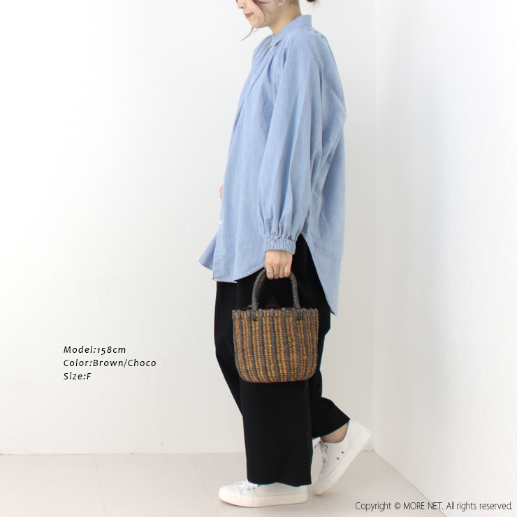 バグマティ The Bagmati アバカハンドバッグ BBK24-SS05 かごバッグ ミニ 鞄 レディース /返品・交換不可/SALE セール | The Bagmati | 10