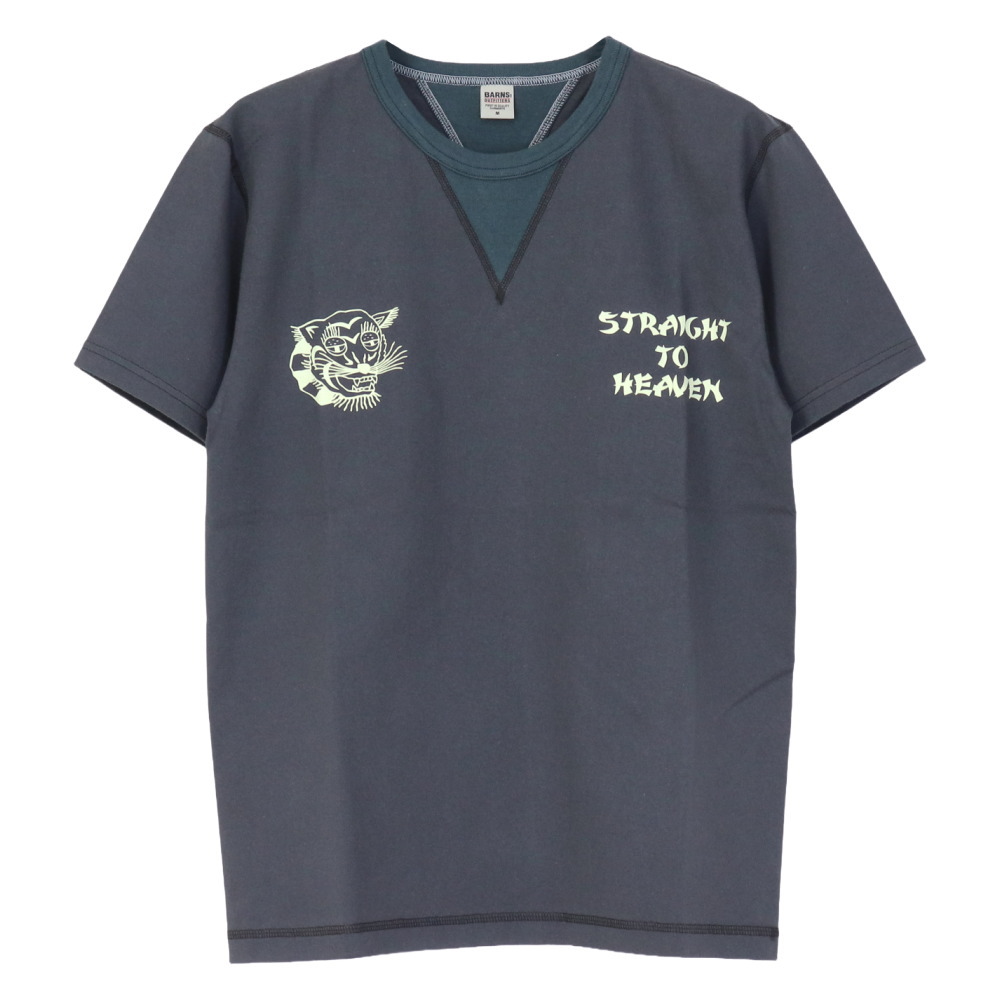 BARNS OUTFITTERS（バーンズ アウトフィッターズ） 両Vガゼット 半袖