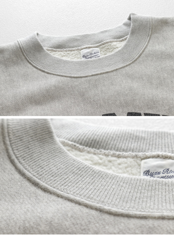 BUZZ RICKSON'S バズリクソンズ ホリゾンタルニッティングスウェット