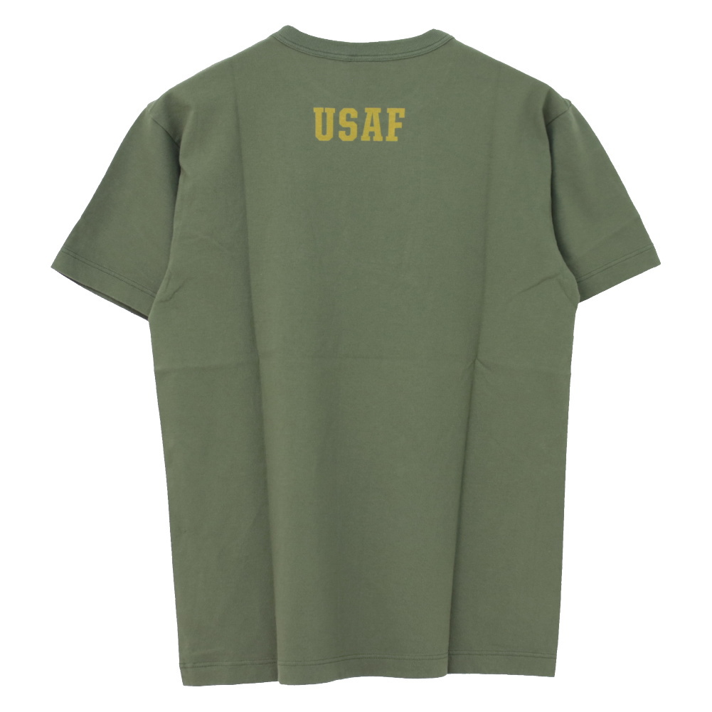 バズリクソンズ BUZZ RICKSON'S ガヴァメントイシューTシャツ BR79397 メンズ 日本製 U.S.AIR FORCE 半袖 2024春夏｜more-net2｜10