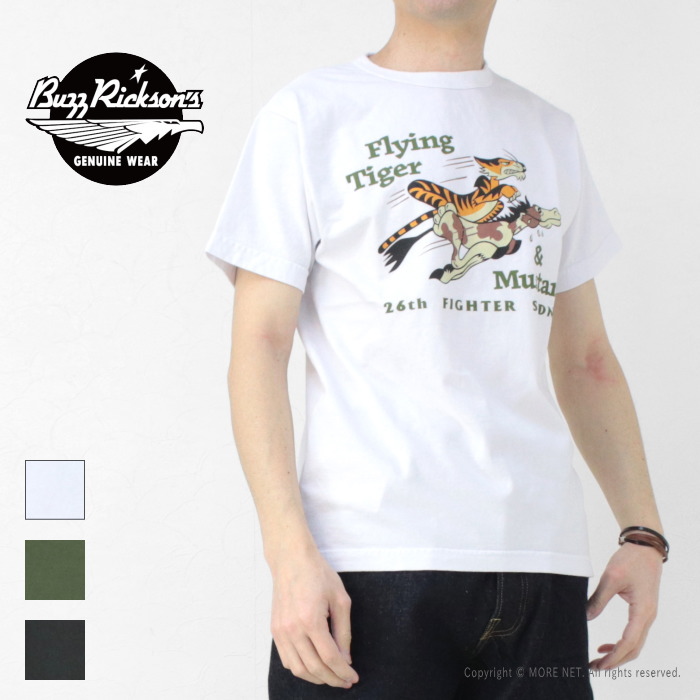BUZZ RICKSON'S バズリクソンズ プリント半袖Tシャツ BR79511