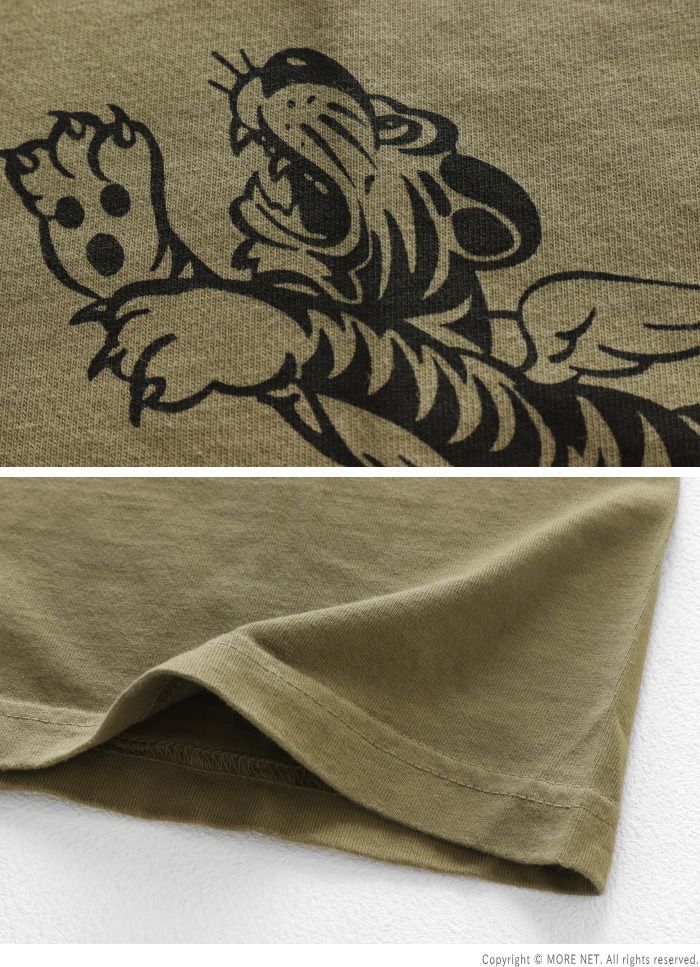 BUZZ RICKSONS バズリクソンズ 虎 蛇 刺繍 COTTON BUZZ RICKSON'S バズリクソンズ ポケット付きプリントTシャツ BR79709