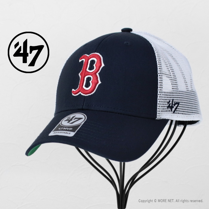 フォーティーセブンブランド 47Brand レッドソックス メッシュMVPキャップ BRANS02CTP メンズ レディース 帽子 | 47Brand | 01