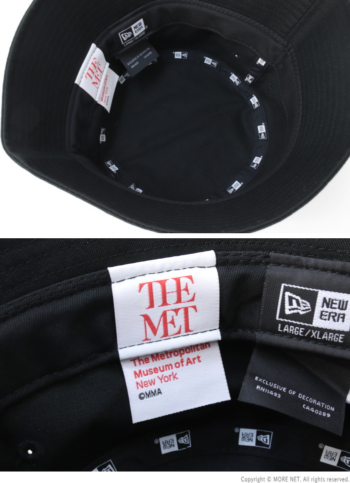 The Met × New Era バケットハット NEW ERA（ニューエラ） NEW ERA The Metコラボ セーラーブリムバケット