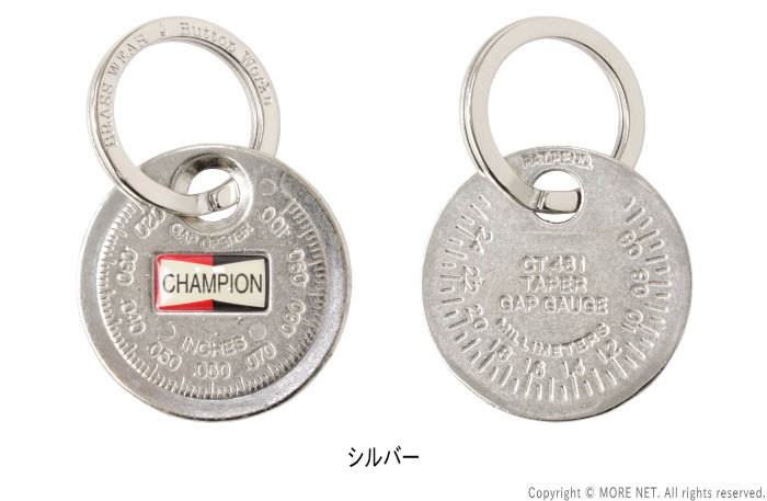 ボタンワークス Button Works プラグギャップゲージキーホルダー BW-0113 メンズ レディース 日本製 ヴィンテージ 2025春夏/メール便可 | BARNS OUTFITTERS | 02