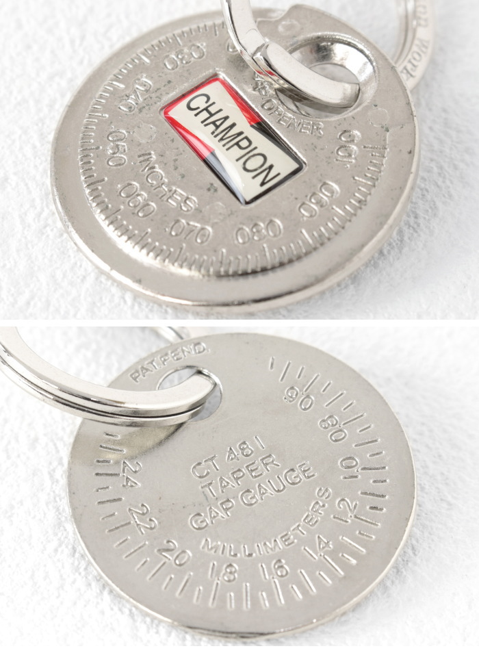 ボタンワークス Button Works プラグギャップゲージキーホルダー BW-0113 メンズ レディース 日本製 ヴィンテージ 2025春夏/メール便可 | BARNS OUTFITTERS | 03