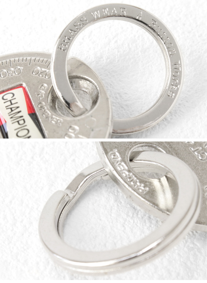 ボタンワークス Button Works プラグギャップゲージキーホルダー BW-0113 メンズ レディース 日本製 ヴィンテージ 2025春夏/メール便可 | BARNS OUTFITTERS | 04