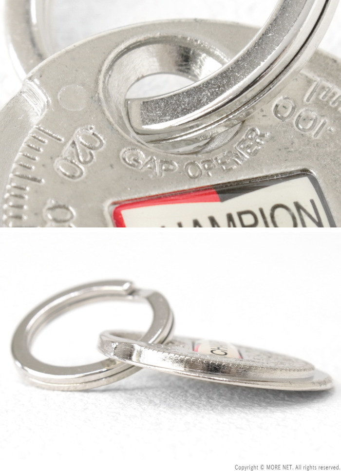 ボタンワークス Button Works プラグギャップゲージキーホルダー BW-0113 メンズ レディース 日本製 ヴィンテージ 2025春夏/メール便可 | BARNS OUTFITTERS | 05