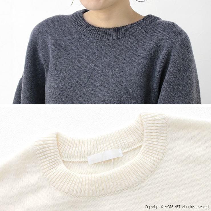 SALE セール/コメンスメント Commencement クルーワイドセーター/Crew Wide Sweater C-274 トップス ニット 無地 日本製 レディース /返品・交換不可 | COMMENCEMENT | 09