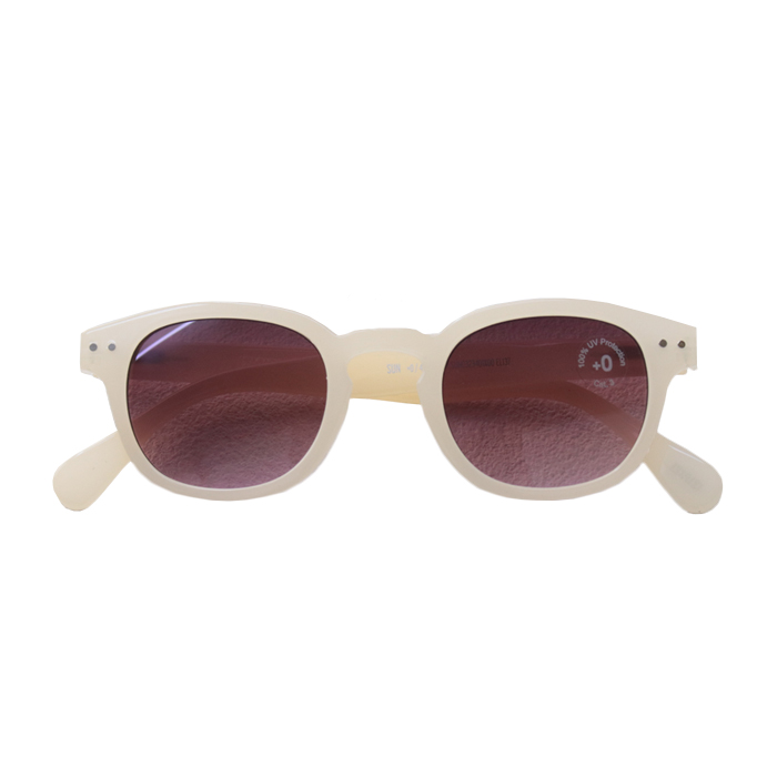 イジピジ IZIPIZI UVカットサングラス#C SUN (+0) C-SUN カラーレンズ ウェリントン レトロスクエア レディース 男女兼用 紫外線カット 2025春夏 | IZIPIZI | 10