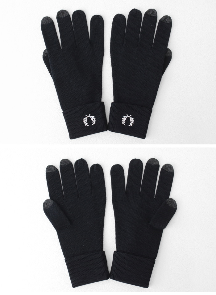 FRED PERRY（フレッドペリー） クラシックメリノウールグローブ C1139