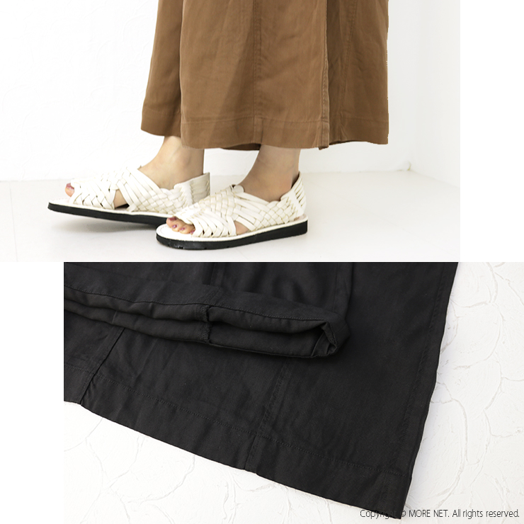 アントゲージ Antgauge テンセルリネン3Pスカートパンツ C2050 ボトム アンクル丈 ガウチョパンツ 無地 レディース /返品・交換不可/SALE セール | ANTGAUGE | 11