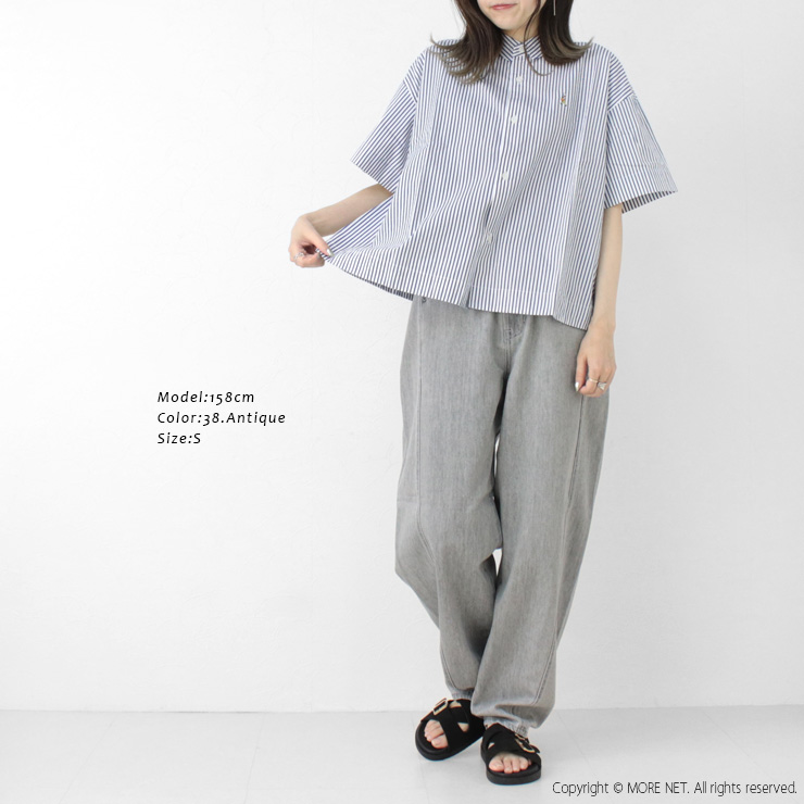 アントゲージ Antgauge airデニムルーズバレル5Pジーンズ C2334 ボトムス パンツ カーブパンツ ロング丈 レディース 2025春夏 | ANTGAUGE | 05