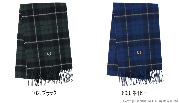 フレッドペリー FRED PERRY ラムウールタータンスカーフマフラー C8137 メンズ レディース チェック /返品・交換不可/SALE セール | FRED PERRY | 03