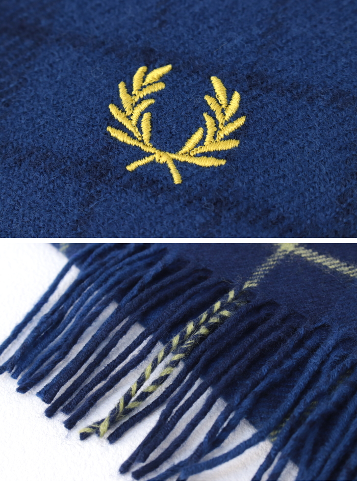 フレッドペリー FRED PERRY ラムウールタータンスカーフマフラー C8137 メンズ レディース チェック /返品・交換不可/SALE セール | FRED PERRY | 04
