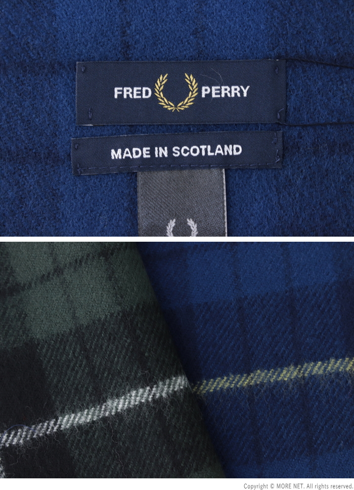 フレッドペリー FRED PERRY ラムウールタータンスカーフマフラー C8137 メンズ レディース チェック /返品・交換不可/SALE セール | FRED PERRY | 06