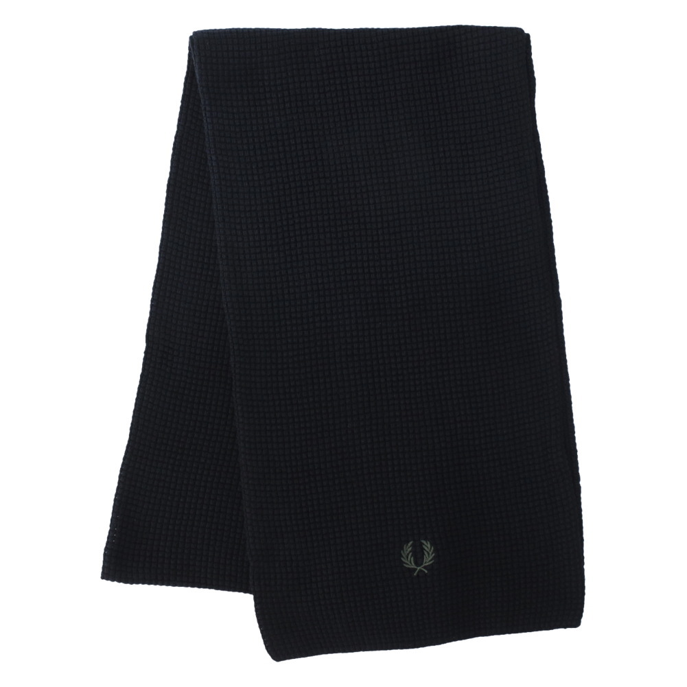 フレッドペリー FRED PERRY ワッフルニットスカーフマフラー C8150 メンズ コットン ワンポイント刺繍 /返品・交換不可/SALE セール | FRED PERRY | 07
