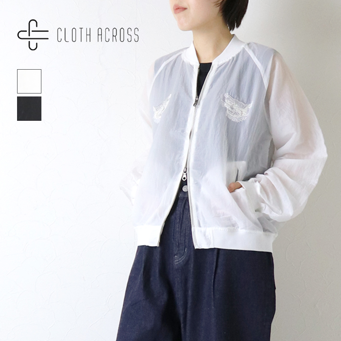 クロスアクロス CLOTH ACROSS シアースーベニアブルゾン CA26S08