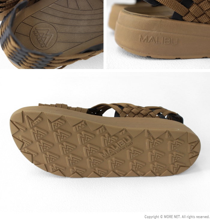 マリブサンダルズ MALIBU SANDALS ワラチサンダル CANYON キャニオン メンズ メッシュ 編み込み シューズ 2025春夏 | MALIBU SANDALS | 10