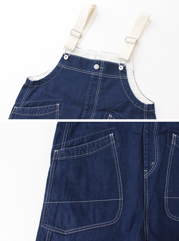 へラーズカフェ　オーバーオール andpheb_25ss-1238