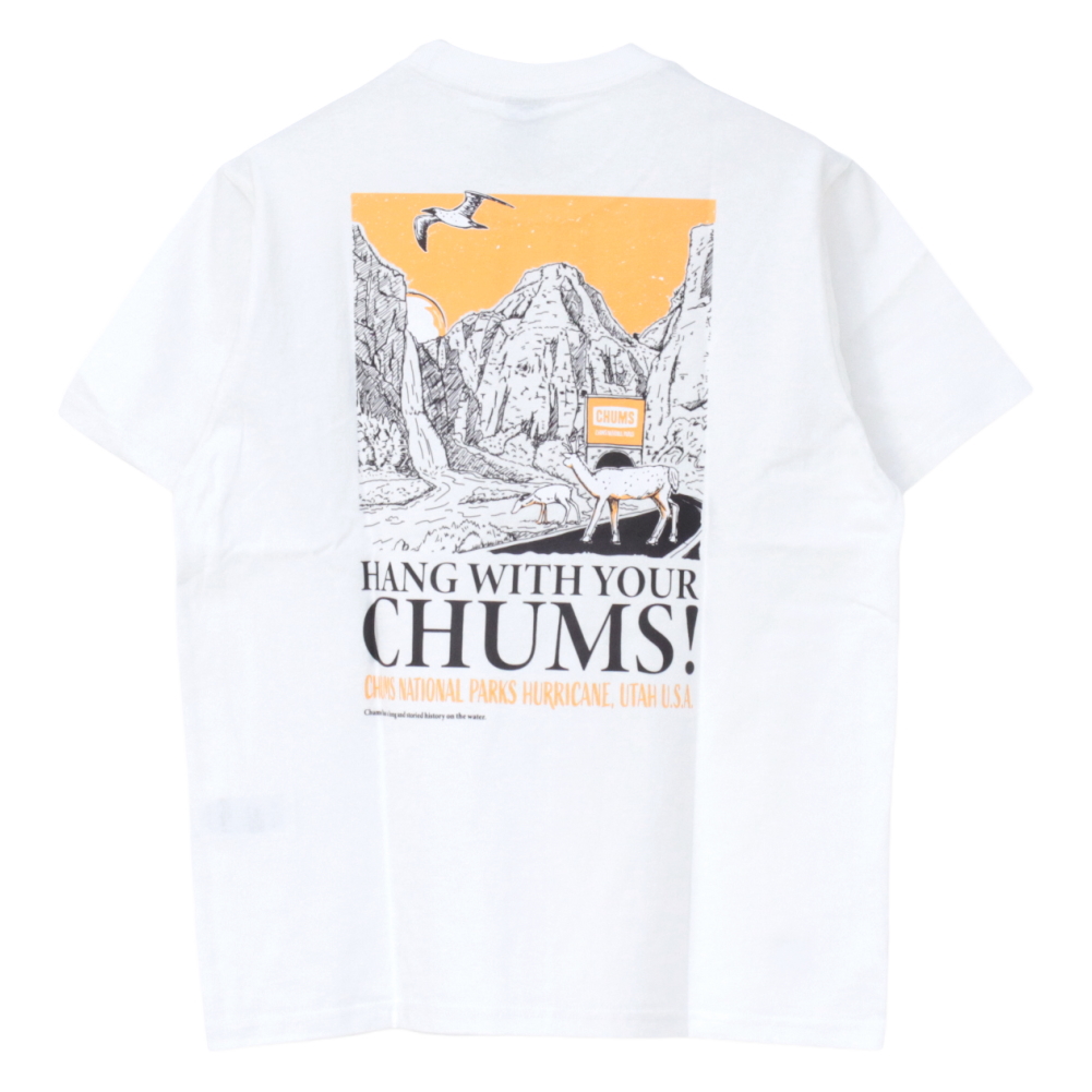 チャムス CHUMS アンチバグチャムスナショナルパークスTシャツ CH01-2510 メンズ 半袖 虫よけ加工 2025春夏/メール便可 | CHUMS | 09