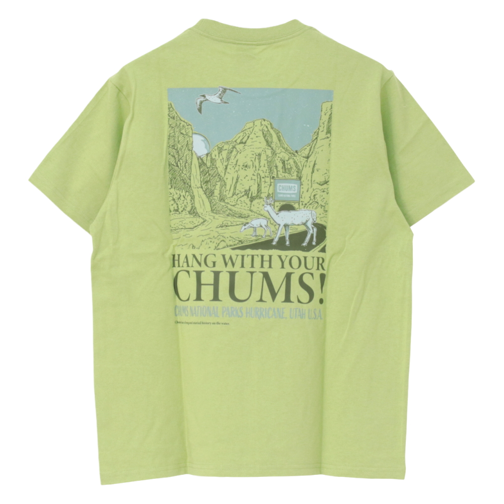 チャムス CHUMS アンチバグチャムスナショナルパークスTシャツ CH01-2510 メンズ 半袖 虫よけ加工 2025春夏/メール便可 | CHUMS | 10