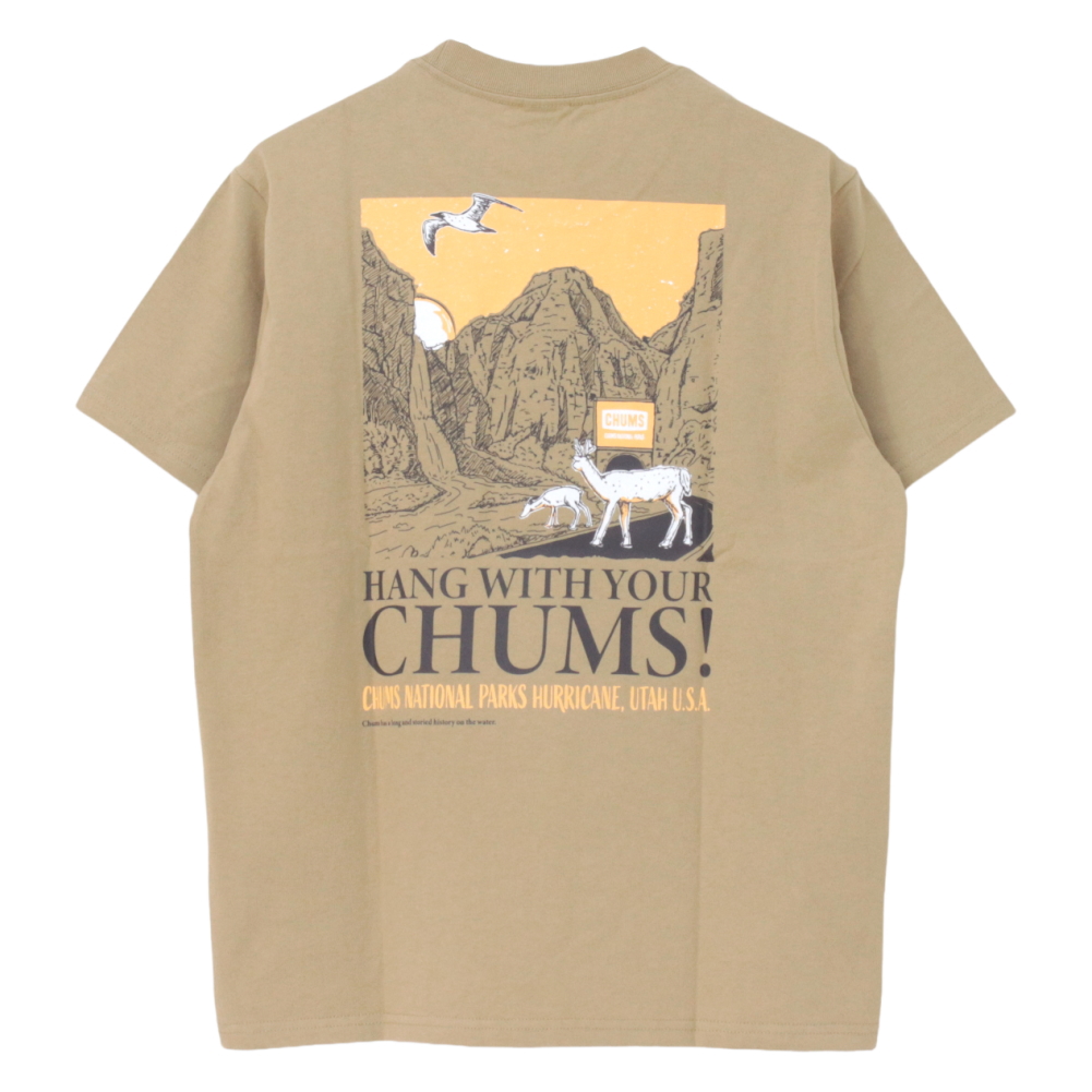 チャムス CHUMS アンチバグチャムスナショナルパークスTシャツ CH01-2510 メンズ 半袖 虫よけ加工 2025春夏/メール便可 | CHUMS | 11