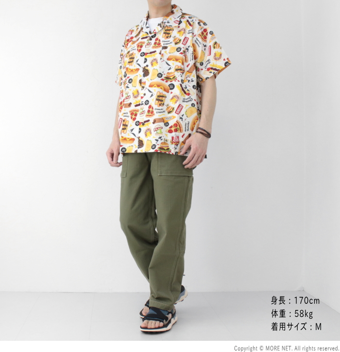 チャムス CHUMS チャムロハシャツ CH02-1233 メンズ 半袖 コットンアロハ 総柄 2025春夏 | CHUMS | 11