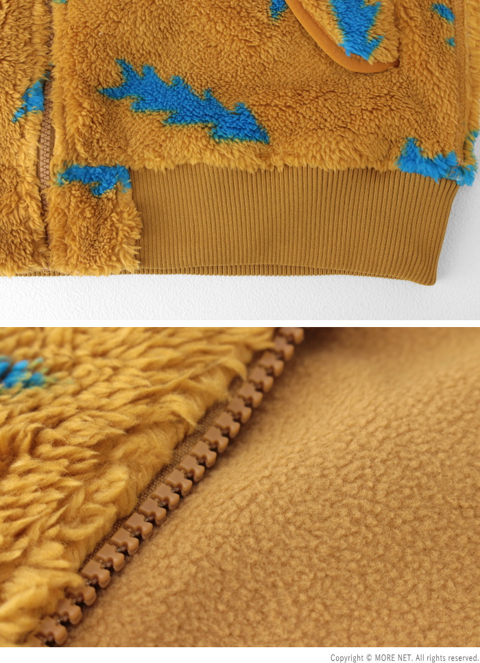 チャムス CHUMS かせきさいだぁコラボ ボンディングフリーススウィングトップ CH04-1461 メンズ ブルゾンジャケット 防風 2025秋冬 | CHUMS | 06