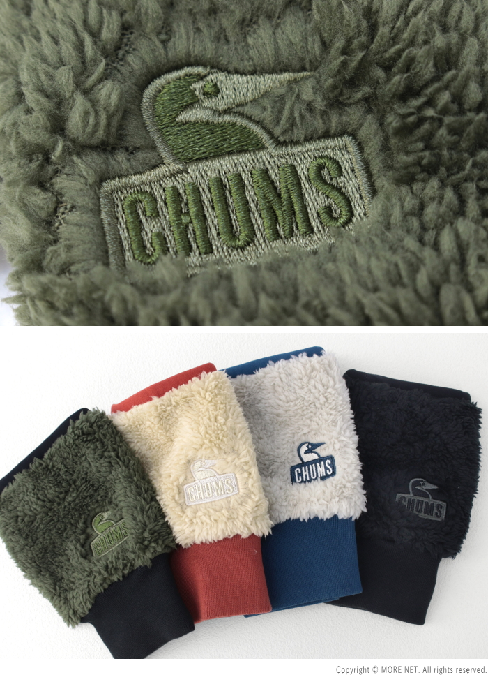 チャムス CHUMS ボンディングフリースカフゲイター CH09-1337 メンズ レディース 手袋 フィンガーレス 指無し/メール便可 /返品・交換不可/SALE セール | CHUMS | 09