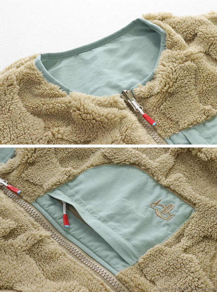 CHUMS（チャムス） ブービーエルモリバーシブルジャケット CH14-1478