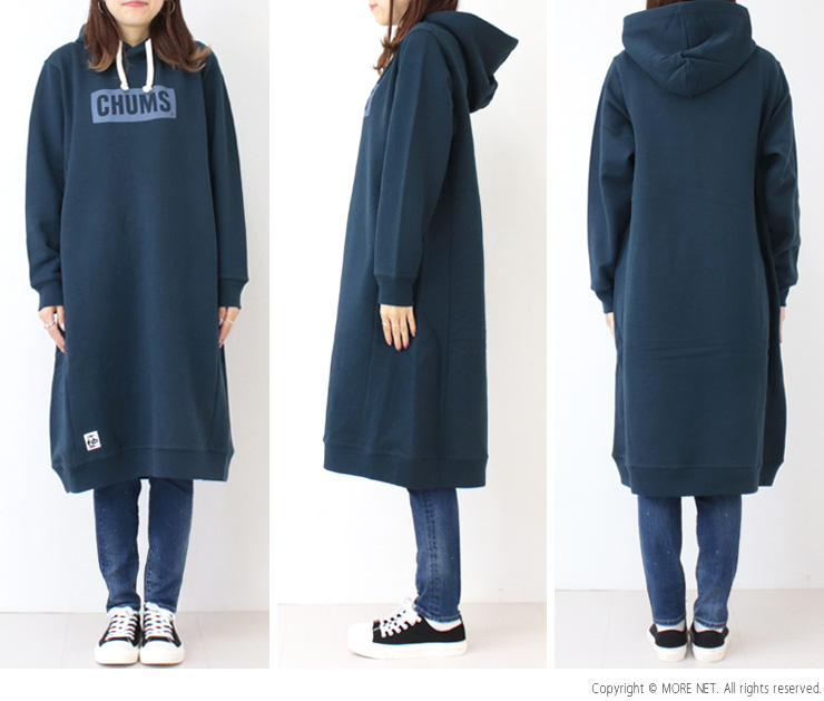 CHUMS（チャムス） チャムスロゴロングパーカー/CHUMS Logo Long Parka