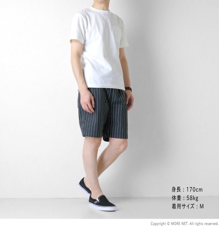 COOKMAN（クックマン） シェフパンツ フロントポケット ショートパンツ