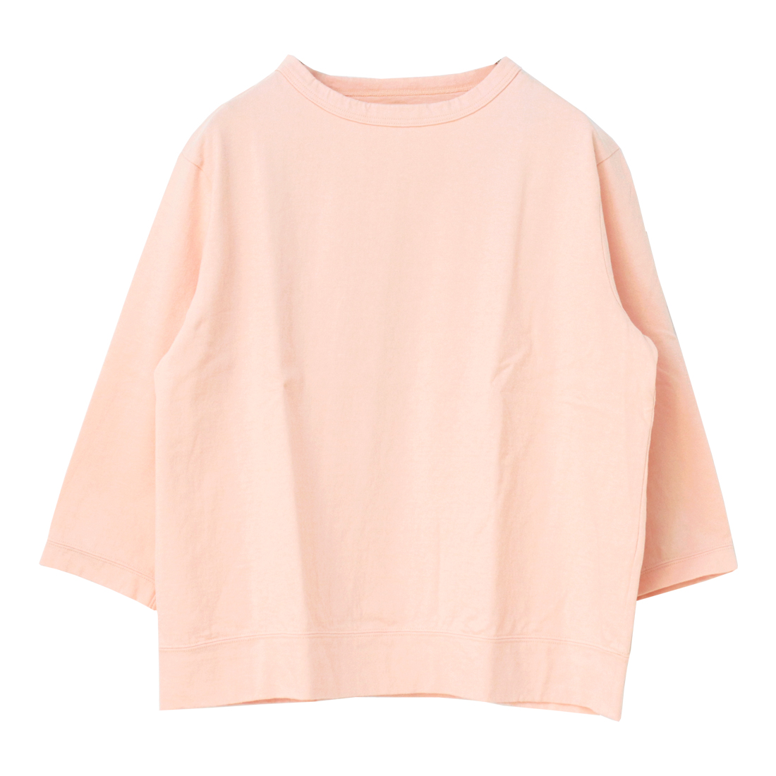 ダナファヌル Dana Faneuil ムラ糸天竺セットイン7分袖Tシャツ D-5721301 無地 ワイド 日本製 レディース 2025春夏 | DANA FANEUIL | 13