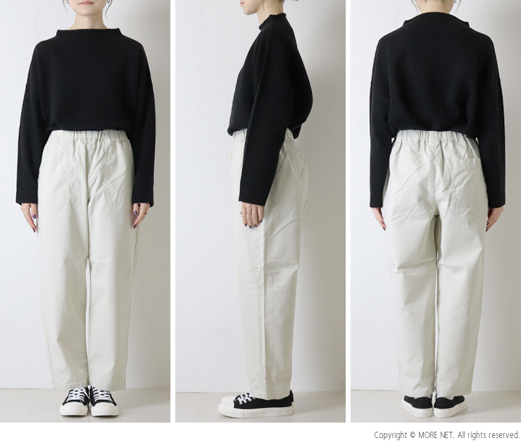 DANA FANEUIL（ダナファヌル） コットンカルゼ裏微起毛ワイド