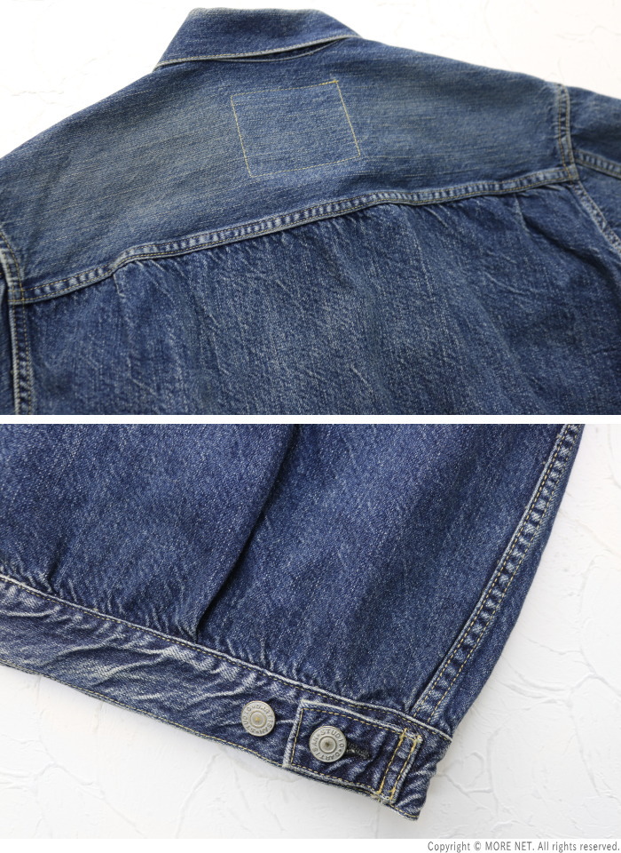 ステュディオ・ダルチザン STUDIO D'ARTISAN 1950デニムジャケット D4536U メンズ 日本製 Gジャン USED加工 | STUDIO D'ARTISAN | 06