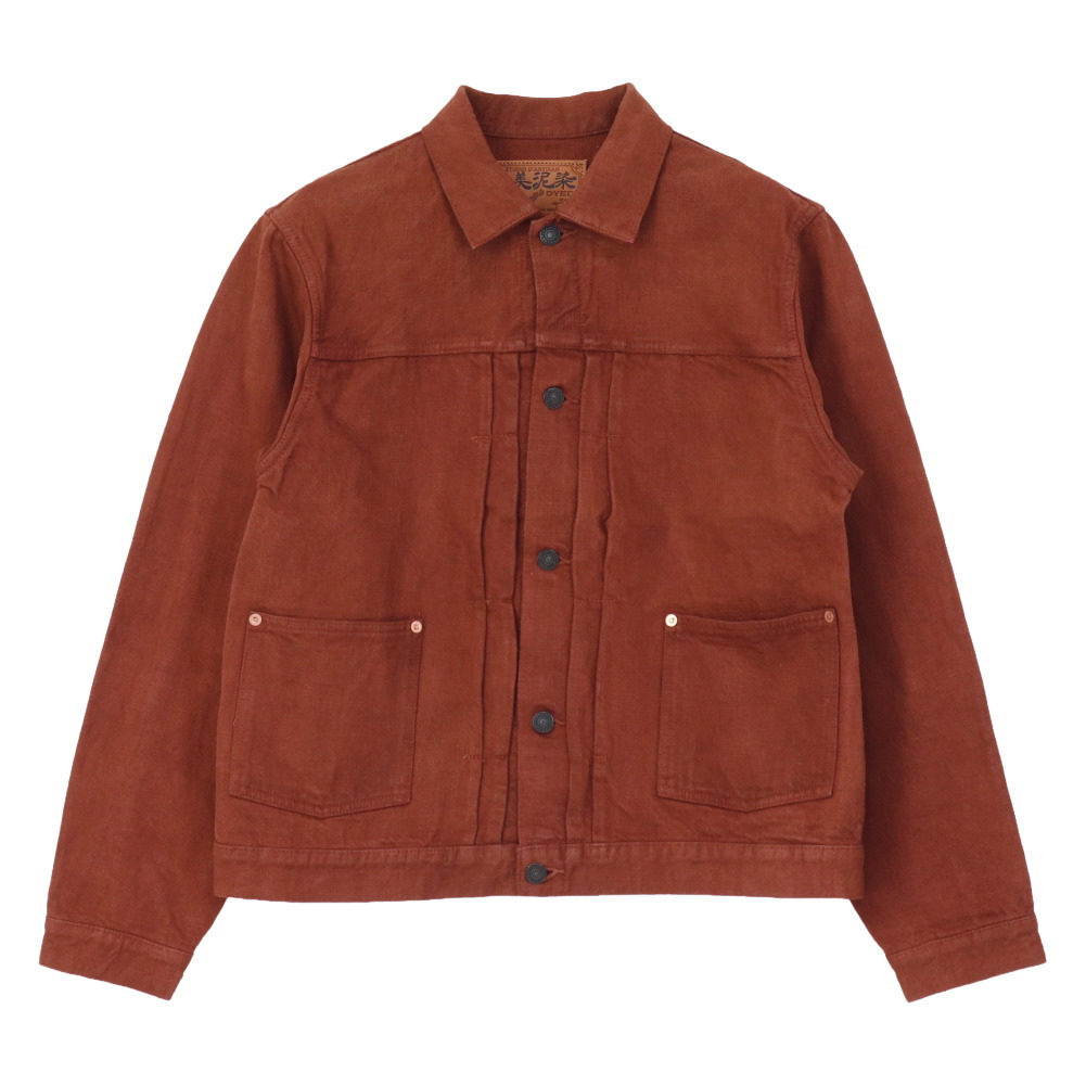STUDIO D'ARTISAN デニムジャケッ STUDIO D'ARTISAN（ステュディオ・ダ・ルチザン） 奄美大島泥染GL3