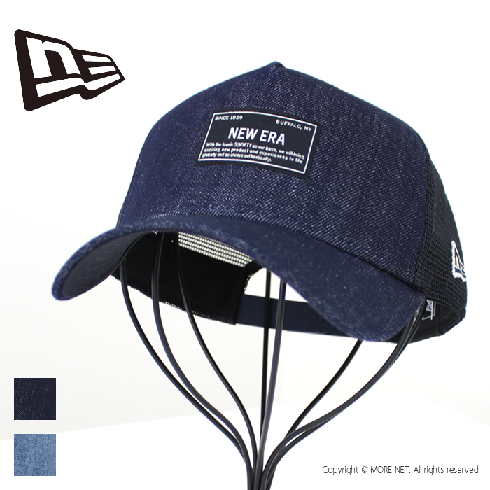 new era ニューエラ キャップ 安い 帽子 デニム生地 メッシュ素材