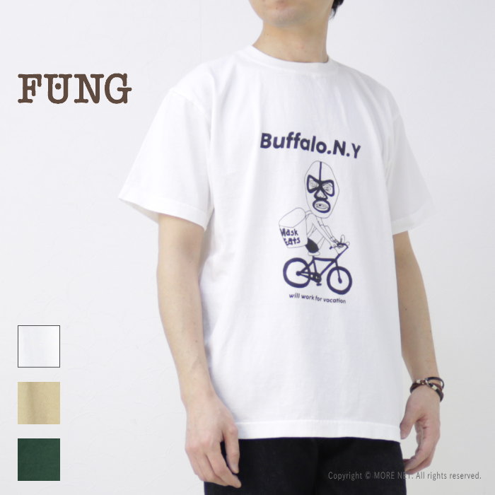 ファング FUNG プリントTシャツ BUFFALO.N.Y メンズ 半袖 デストロイヤー DESTROYER /返品・交換不可/SALE セール | FUNG | 05