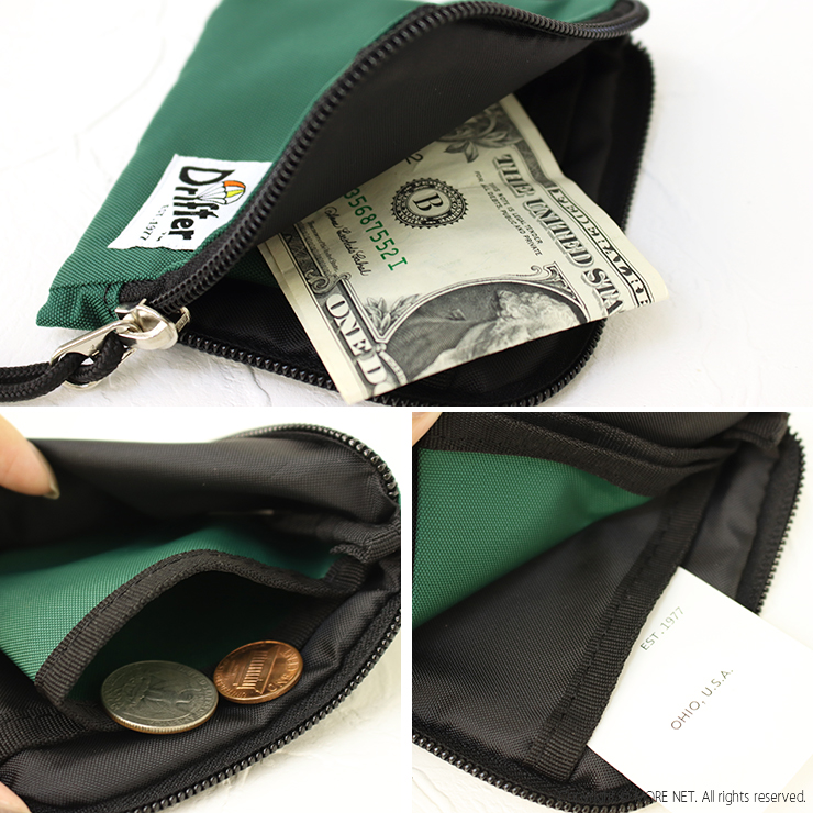 SALE セール/ドリフター Drifter アクティビティポーチ/ACTIVITY PURSE DFV1360 ミニ財布 ミニウォレット 無地 ヒョウ柄 迷彩 /返品・交換不可 | Drifter | 09