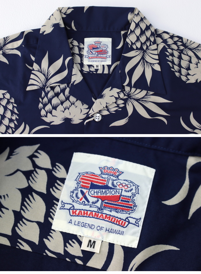 サンサーフ SUN SURF デュークカハナモク DUKE KAHANAMOKU コットンハワイアンシャツ DK37811 DUKE'S PINEAPPLE メンズ 日本製 アロハシャツ 半袖 2025春夏 | SUN SURF | 05