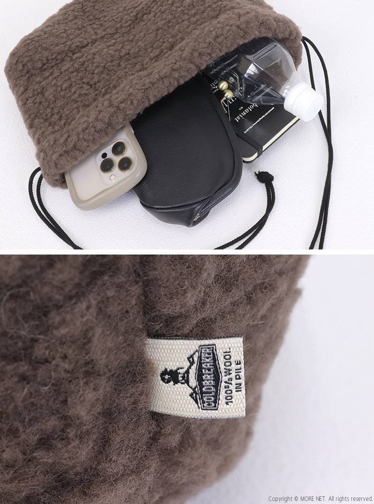 コールドブレイカー COLDBREAKER ドローストリングバッグ/Drawstring Bag DRAW-B ボア 巾着 ハンドバッグ 肩掛け レディース コールドブレイカー COLDBREAKER ドローストリングバッグ/Drawstring