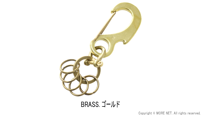 エスペラント esperanto カラビナキーホルダー EM-829K メンズ レディース 日本製 真鍮/メール便可 | Esperanto | 02