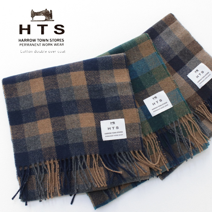 ハロータウンストアーズ  HARROW TOWN STORES ロープフリンジチェックストール ENHT2451 マフラー 巻物 タータンチェック /返品・交換不可/SALE セール | HARROW TOWN STORES | 05