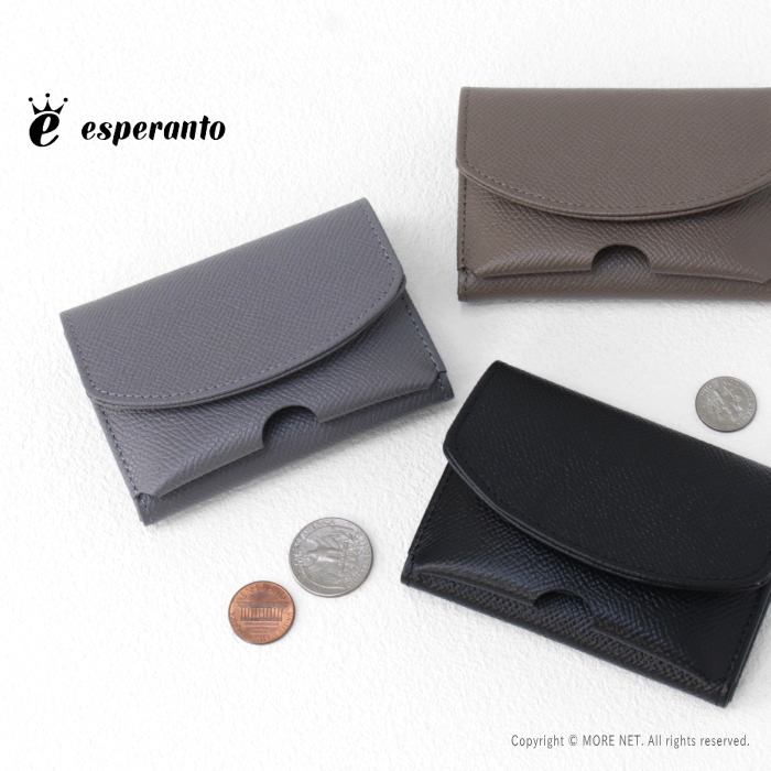 エスペラント esperanto ボントーノレザー ミニマム財布 ESP-6720 メンズ レディース 3つ折り | MANUAL ALPHABET | 05