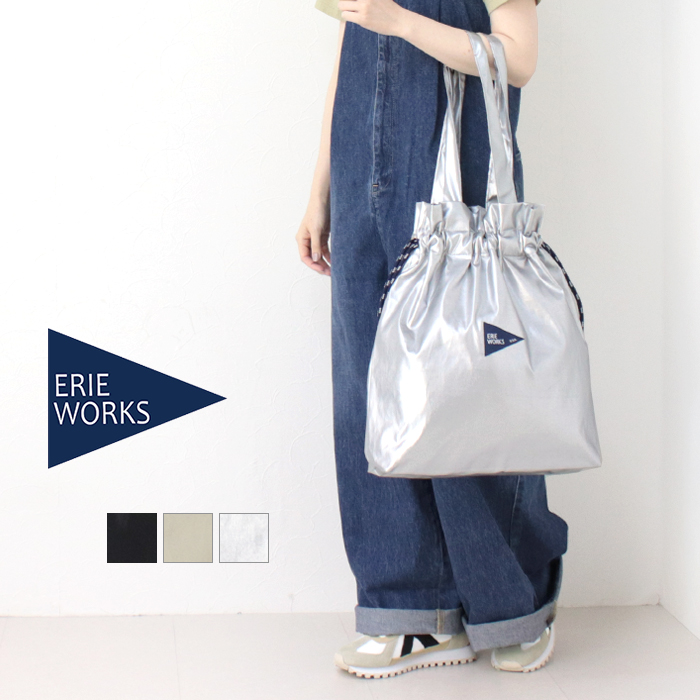 エリーワークス ERIE WORKS 巾着トートバッグ Sheryl シェリル EW5020 鞄 ショルダー レディース 2025春夏 | ERIE WORKS