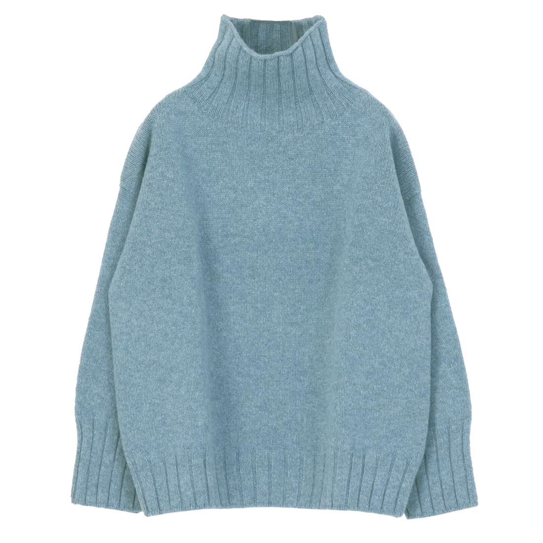 ISLAND TIDES（アイランドタイド） ラムウールタートルネックニット