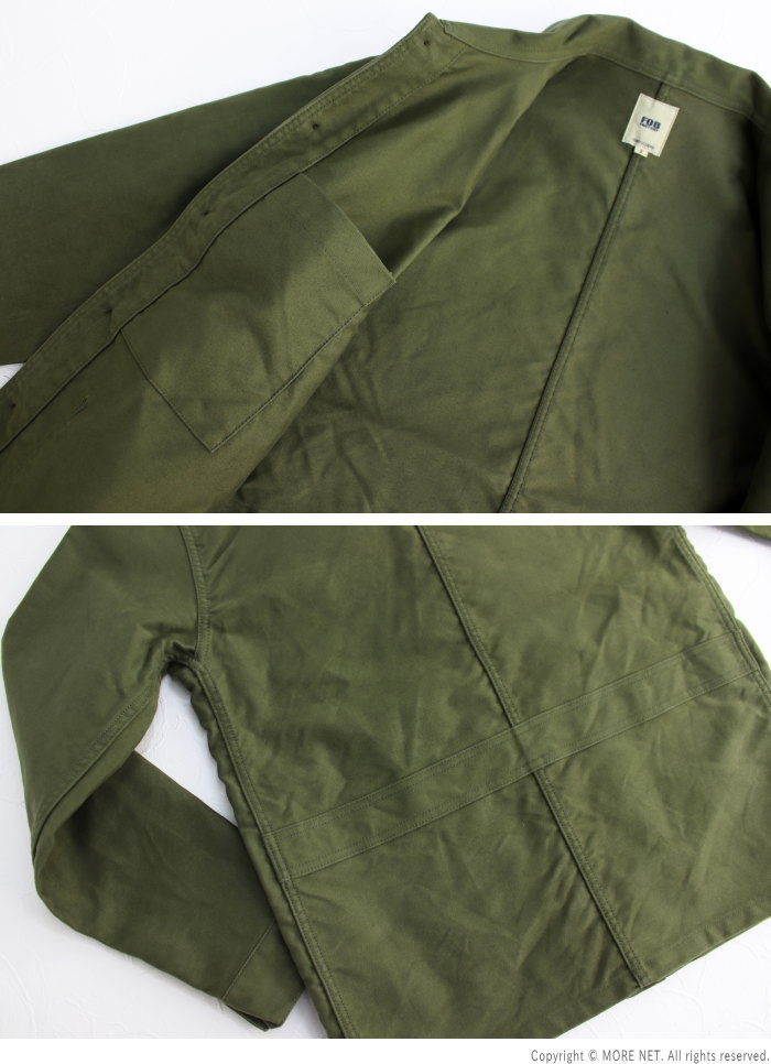 FOB FACTORY FOBファクトリー フレンチモールスキンジャケット