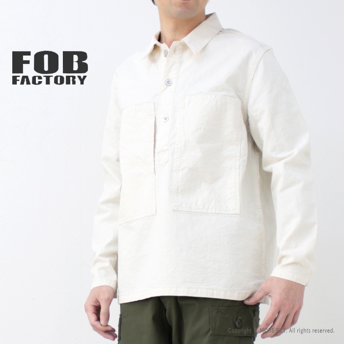 FOBファクトリー FOB Factory U.S.アーミー プルオーバージャケット F2443 メ...